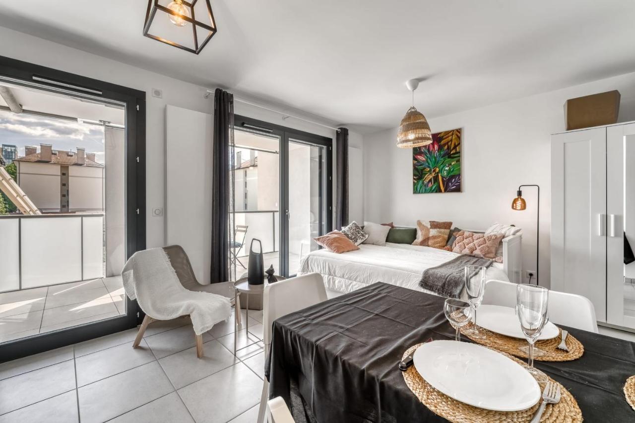 Emergence - Beautiful Studio For 2 People Balcony And Garage Άννεσι Εξωτερικό φωτογραφία